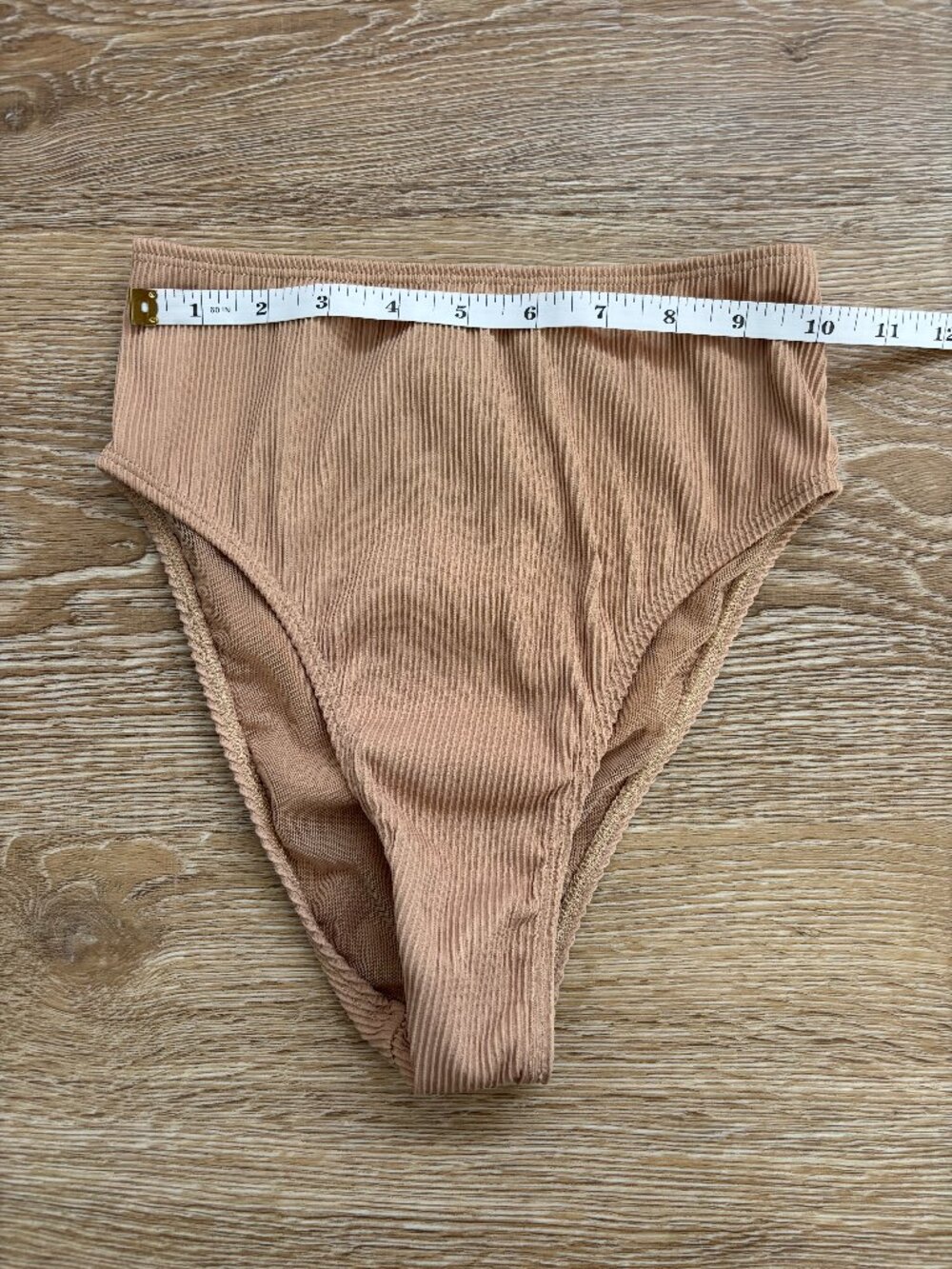 NWOT Hotcakes Polewear Shorts  -  Nude, Size S/M